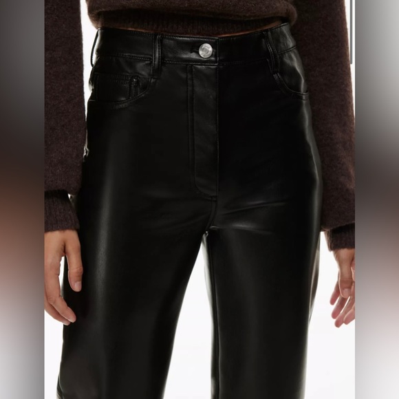 NWOT Aritzia Melina Pant in Black - Picture 4 of 7